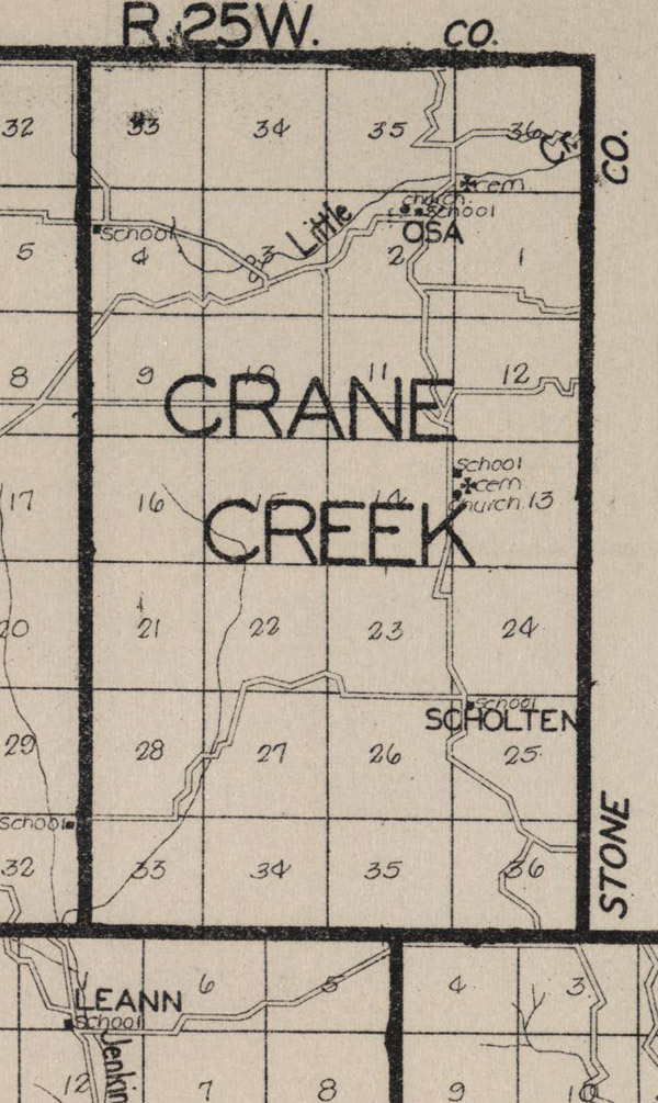 Osa 1930 map